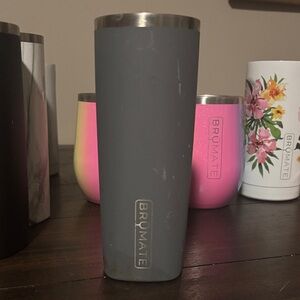 BrüMate Gray Insulated Tumbler